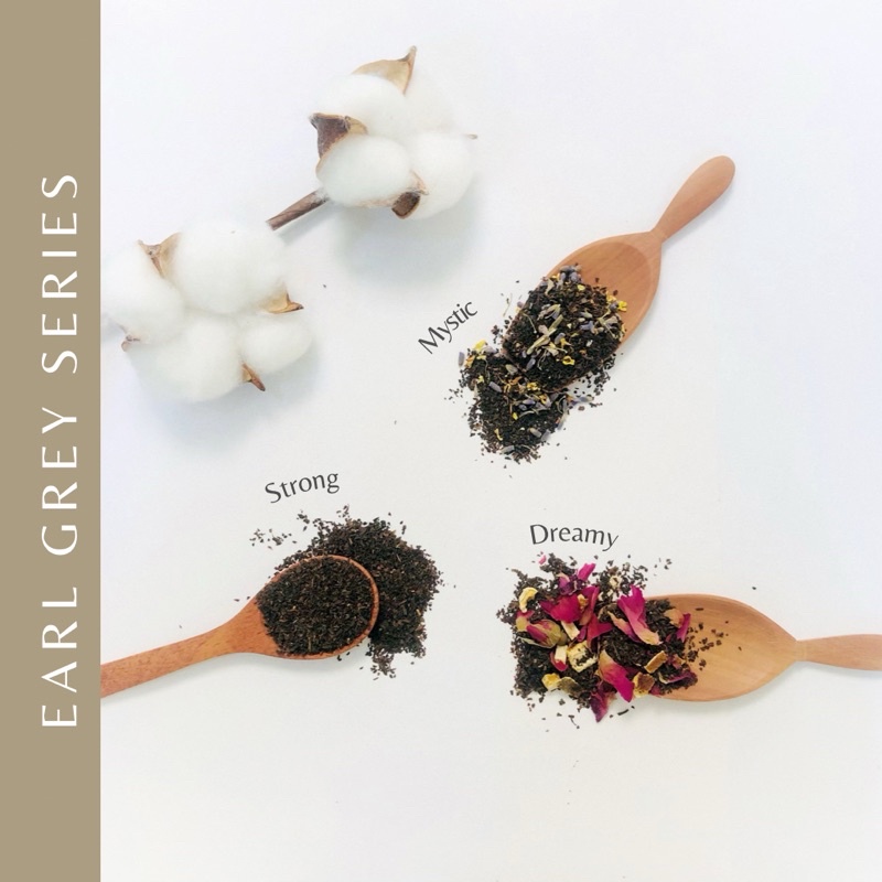 Organic&amp;Joy• Teh Earl Grey Strong-Dreamy-Mystic (Tea Blend Earl Grey,Slimming,Mood Booster)