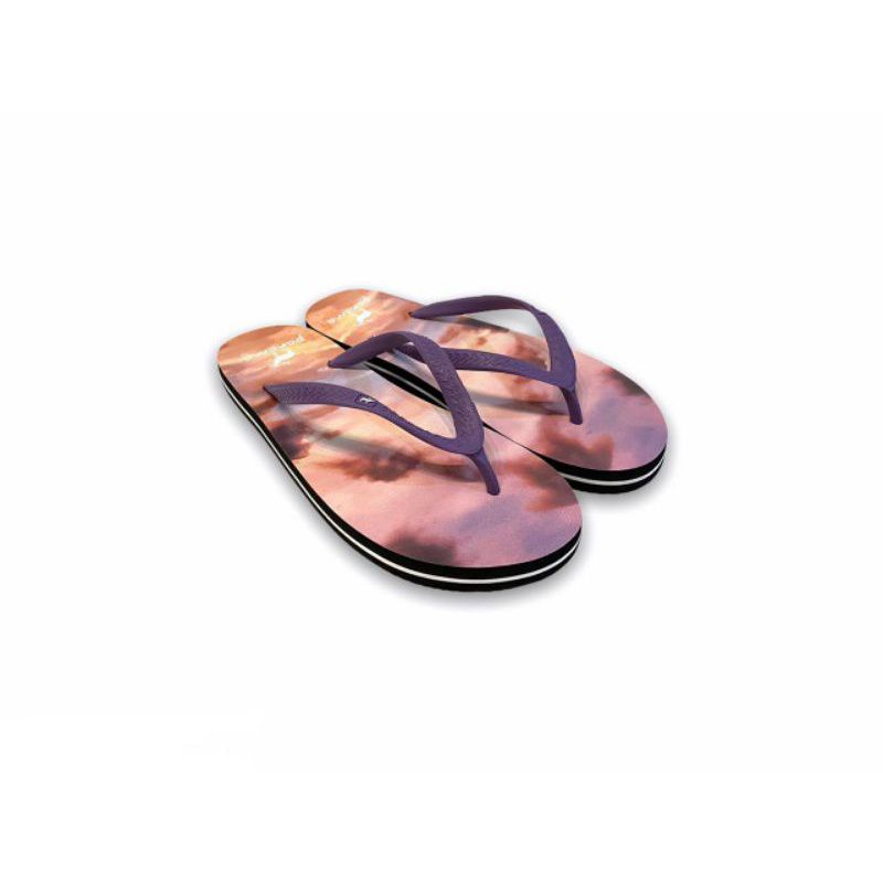 Sandal PANAMA OCEAN - OW 02 / Pink Gradation - Sandal Jepit Wanita / Sandal Jepit Pink