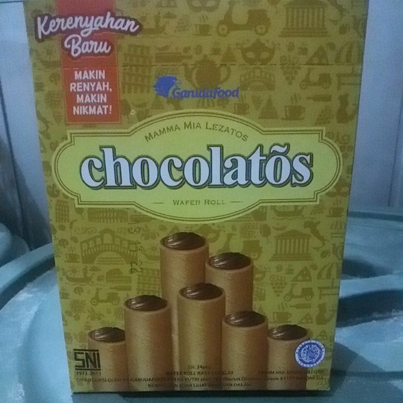 

Chocolatos Wafer Roll