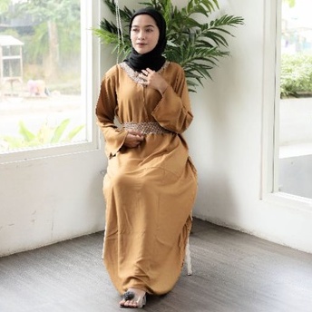 KAFTAN TSAMYRA BAJU WANITA DRESS PREMIUM VIRAL KEKINIAN