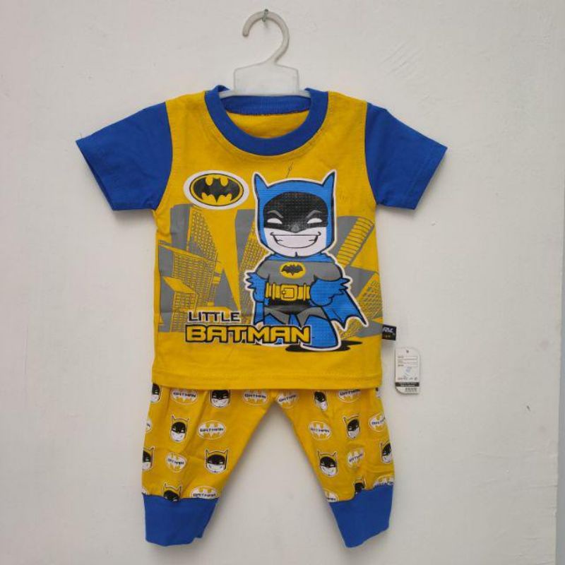 BATMAN Setelan baju celana panjang joger anak bayi