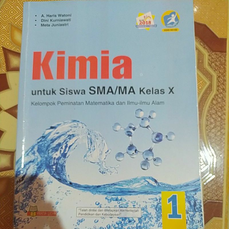 Jual Buku Kimia SMA/MA Kelas X | Shopee Indonesia