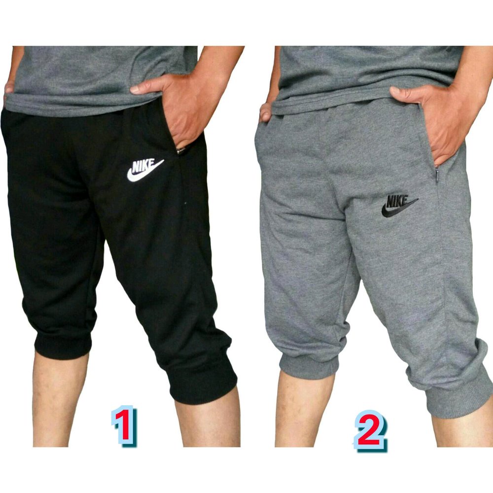 Celana Jogger Pendek NIKE/ Celana Training Pria Wanita //Celana Jogger 3/4 Pant Pendek Training Olah