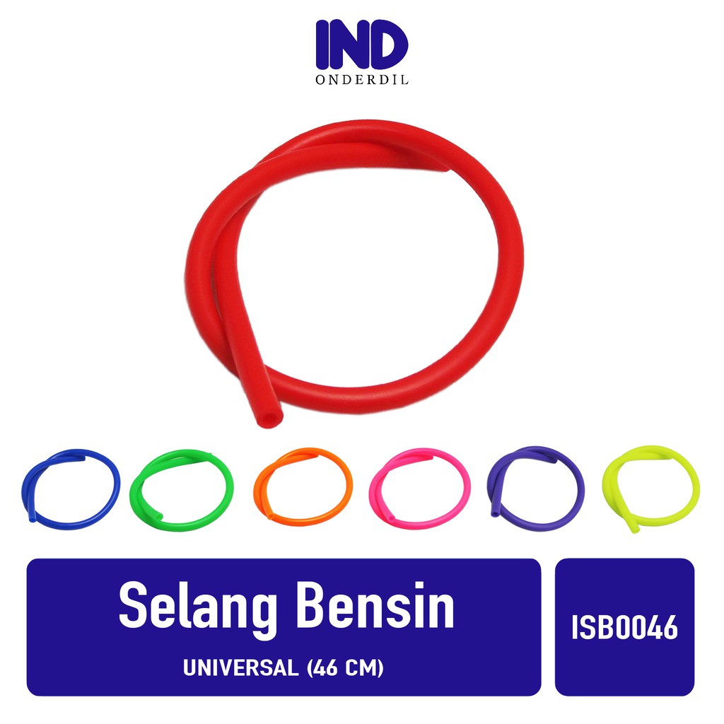 Selang-Slang Bensin-Bengsin-Minyak BBM Variasi  46 cm Universal Motor Honda/Yamaha/Suzuki