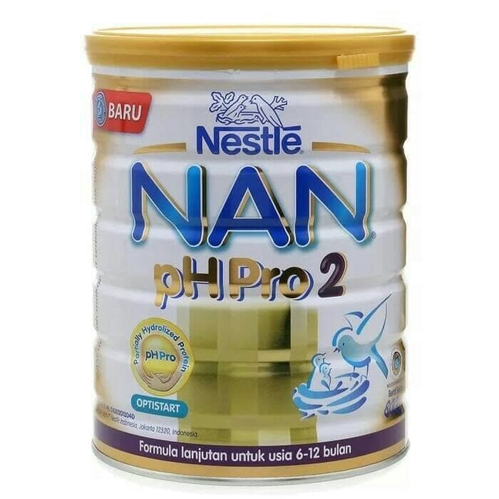 Nan Kid Ph Pro 2 Tin 800 G GRAM Murah SUSU FORMULA BAYI ANAK SUFOR NESTLE RENDAH GULA THE BEST MILK