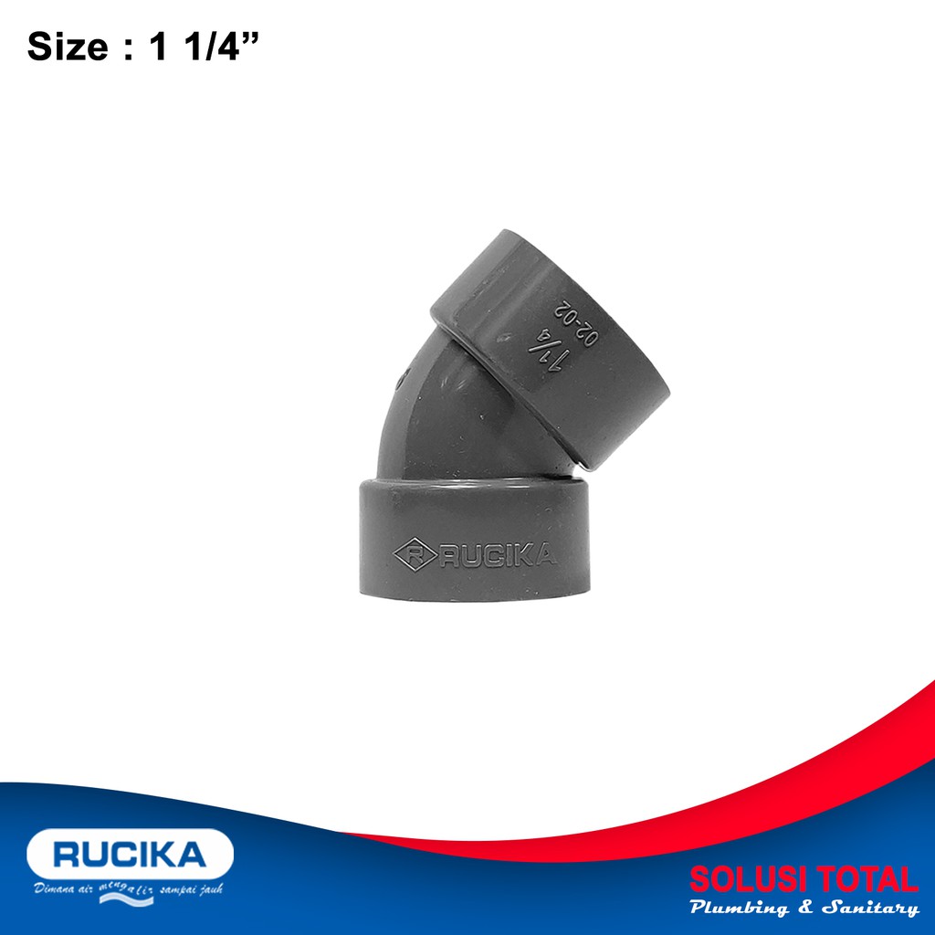 Knee D 45 1 1/4 Inch Rucika Elbow D 45 1 1/4" Rucika