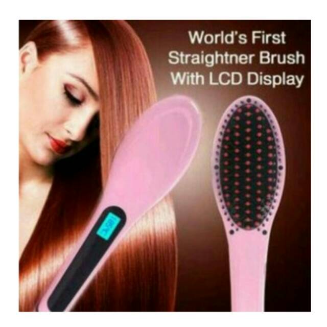 FAST HAIR STRAIGHTENER COMB BRUSH / Catok Sisir Pelurus Rambut #Best Product &amp; High Quality  #ORIGIN