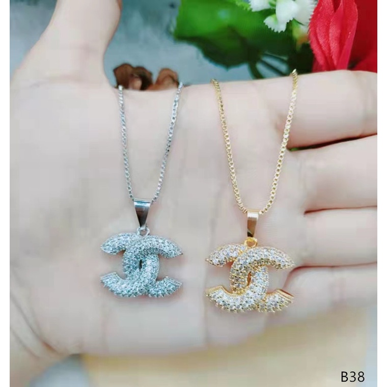 Kalung Xuping CC Permata Lapis Emas Perhiasan B38