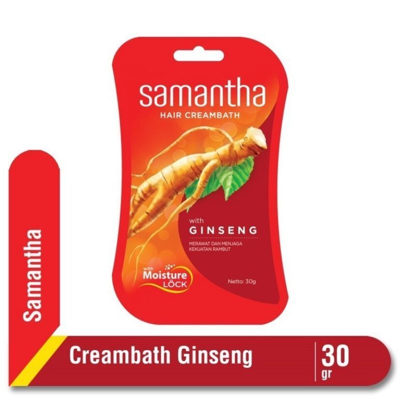 ♥️Afnansa♥️ SAMANTHA Hair Creambath 30gr ~ Creambath Rambut Samantha