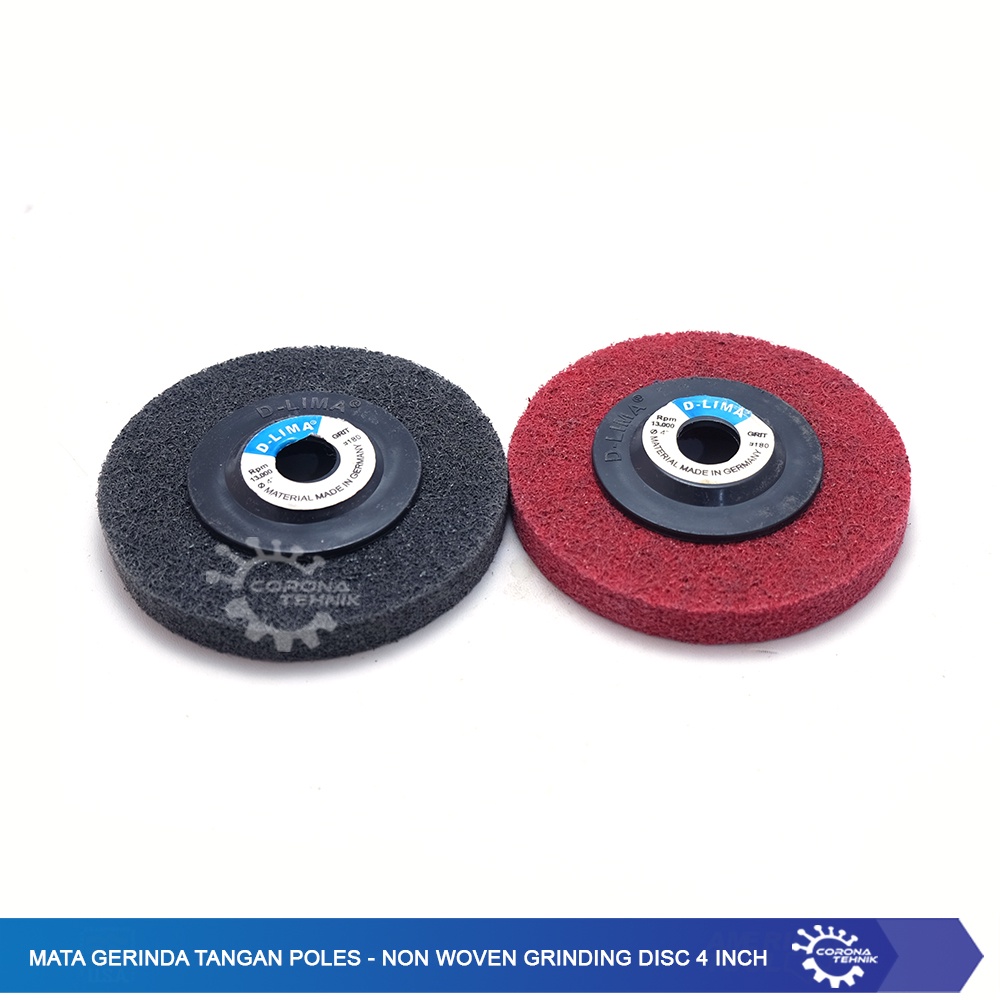 Non Woven Grinding Disc 4 Inch - Mata Gerinda Tangan Poles