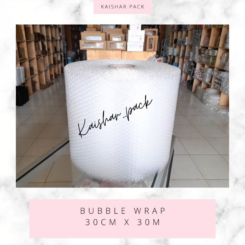 

BUBBLE WRAP / BUBBLEWRAP 30CM x 30M