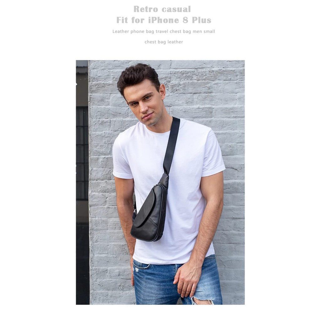 [LOKAL] DOMMO - D1470 WAISTBAG KENDAL - Tas Pinggang Pria Waistbag