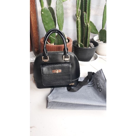 tas bellagio hitam ori