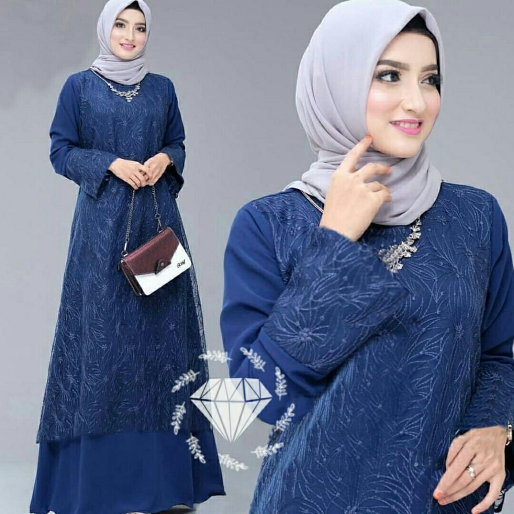 Dress Pirama - Gamis Muslim - Dress Muslim Model Terbaru