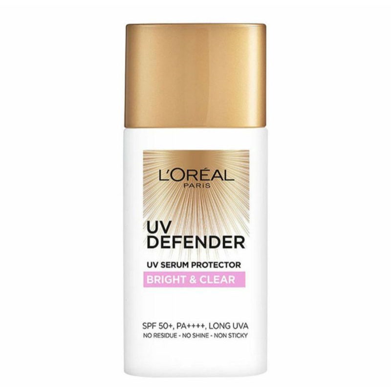 L'OREAL PARIS UV Defender UV Serum Protector Bright & Clear SPF50+ / PA++++ 50ml