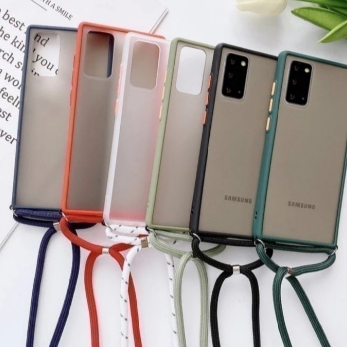 TECNO SPARK 7 PRO BUMPER DOVE CASE TALI GANTUNGAN WARNA