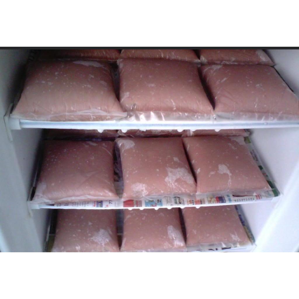 

daging ikan gabus giling