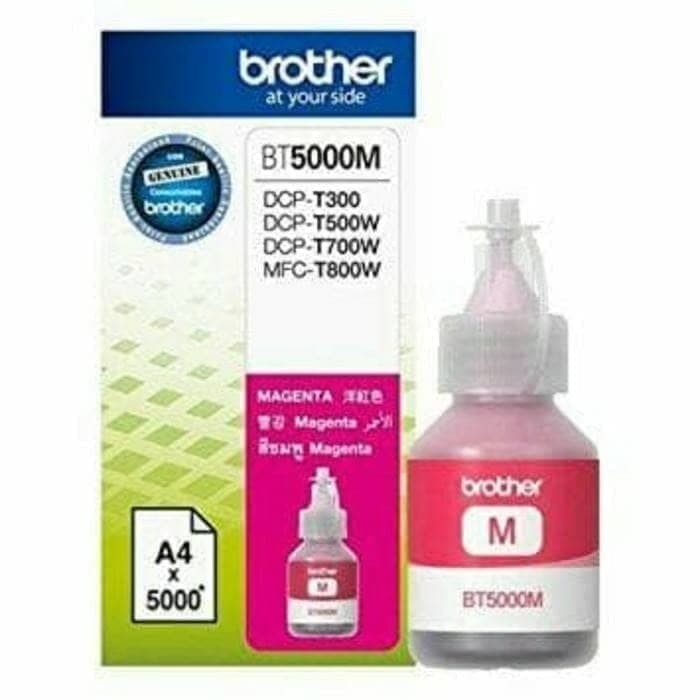 Tinta Brother BTD60 BT5000 1set (4 WARNA - CYMK) Original BTD60BK for T710W T510W T310