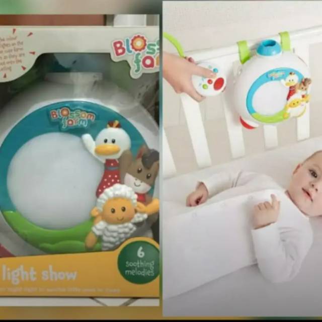 Lampu tidur anak Proyektor ELC