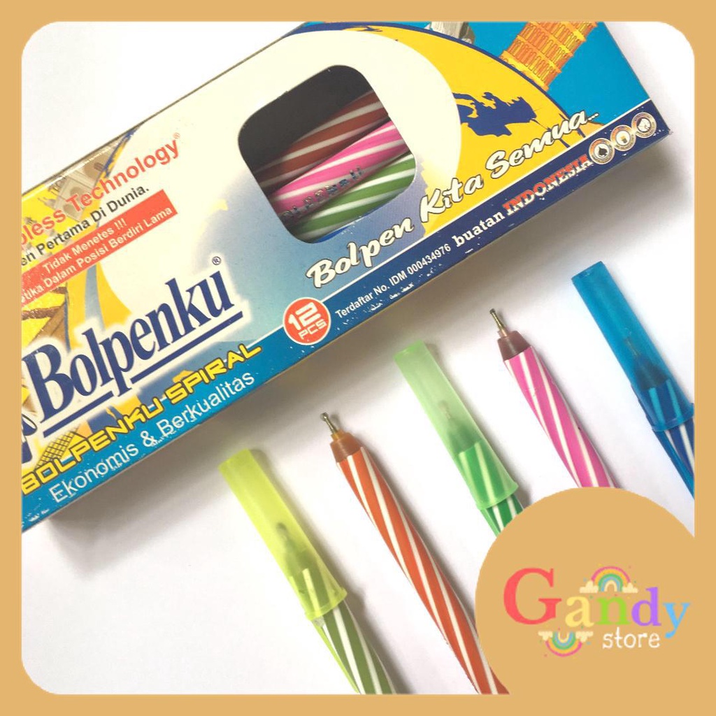 

Bolpoin Pulpen Lilin Bulpenku Warna Hitam