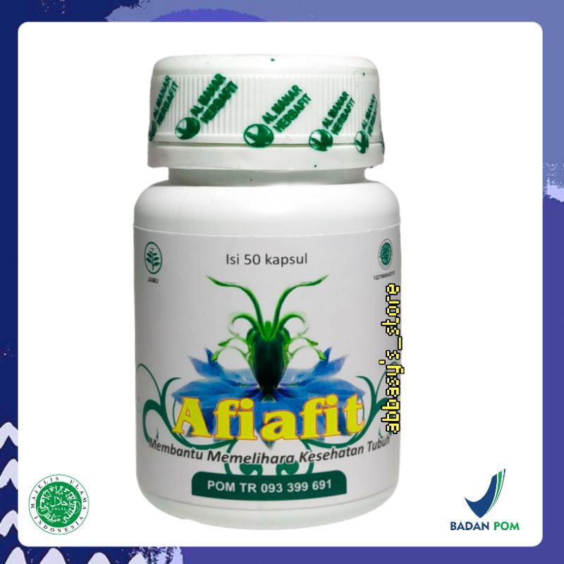 Afiafit Obat Kanker Herbal 50 Kapsul | Atasi Kanker Rahim & Payudara