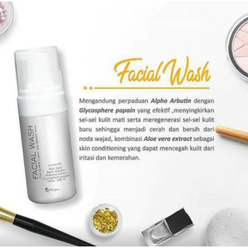 MS GLOW FACIAL WASH ORI