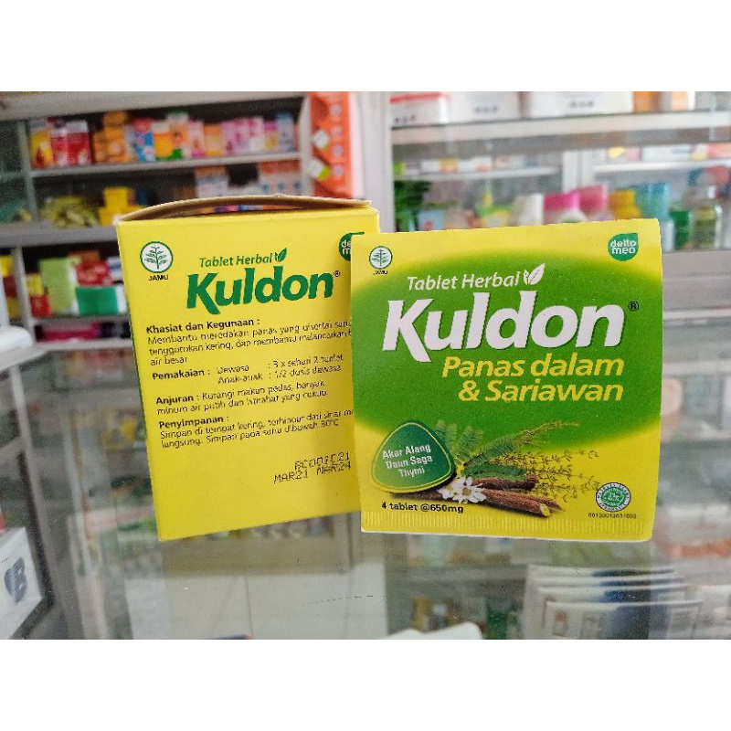 KULDON SARIAWAN 4 TABLET - ED 02/2026