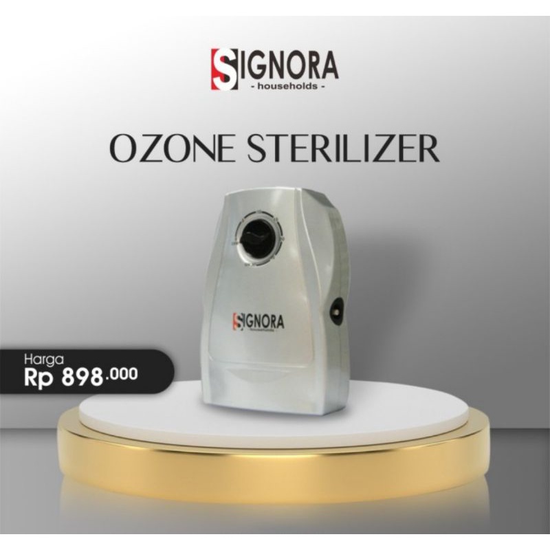 Ozone Sterilizer Signora / Penyeteril Berbagai Peralatan dan Bahan Makanan Dari Bakteri Pestisida