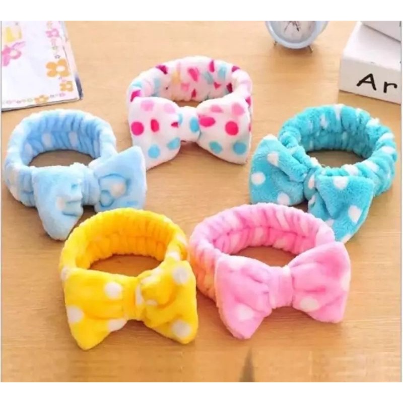 Bandana Bando Mandi Hair Band Pita Besar Korea Fashion Import