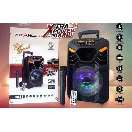 Speaker bluetooth mp3 Advance K881