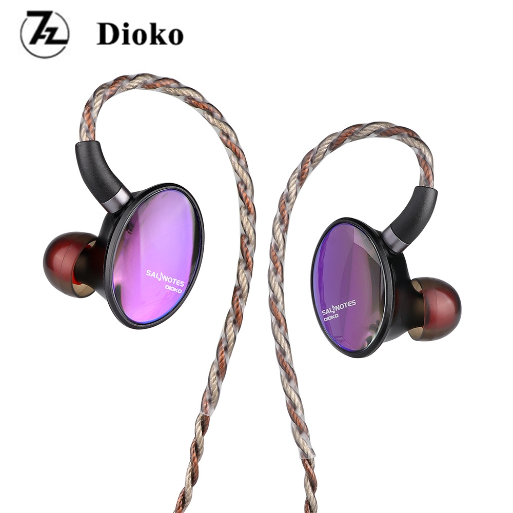 Dioko Earphone In Ear HiFi 7HZ 14.6mm 7HZ Bisa Dilepas Untuk Mendengarkan Musik