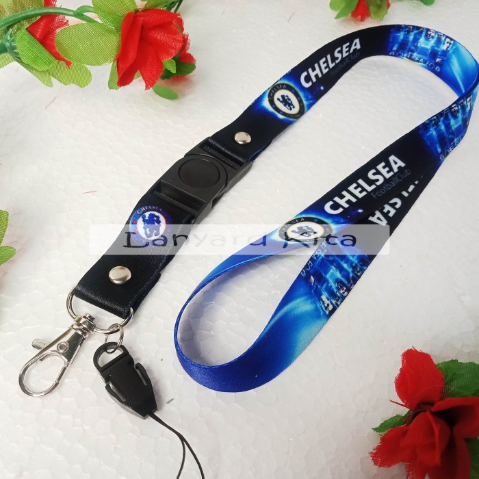 

Murah Chelsea Tali Lanyard Gantungan Id Card Sublimasi Printing 2 Cm Bahan T Terbatas