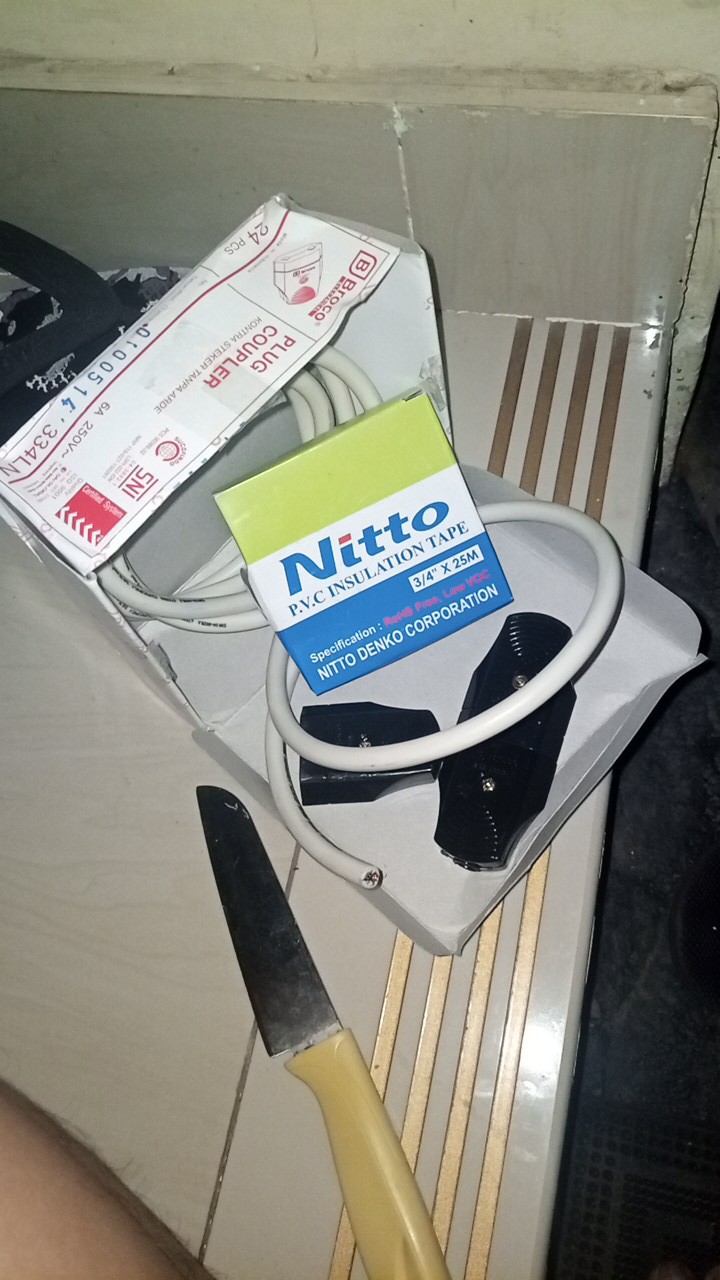 Kabel Eterna Nymhy 2 X 0.75 Mm Permeter Serabut Tembaga Isi 2