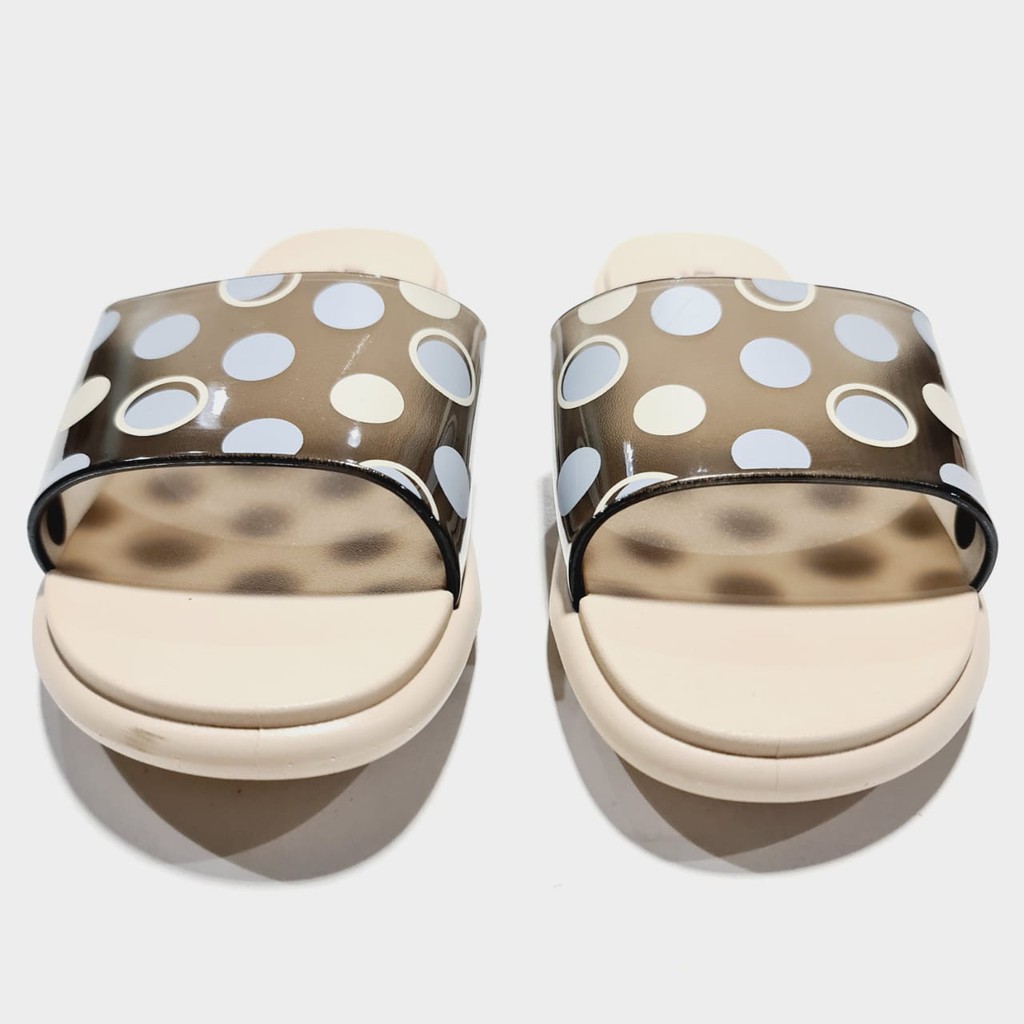 LUOFU ORIGINAL jelly sandal karet empuk murah selop wanita import sendal cewek F2314E04S