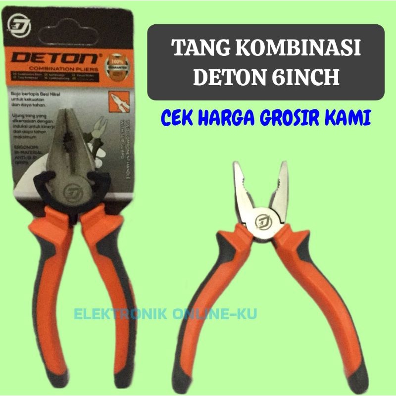 TANG KOMBINASI DETON 6INCH