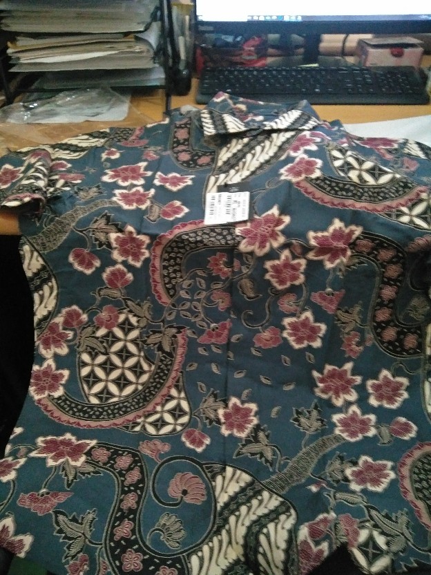 Maginot Kemeja Batik Pria Sadewa-ss Lengan Pendek