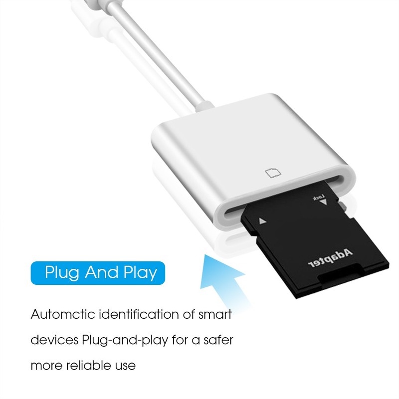 Sd / TF Card Reader / Konverter Usb Tipe-C 2 In 1 Multifungsi Portable Untuk Handphone / Tablet