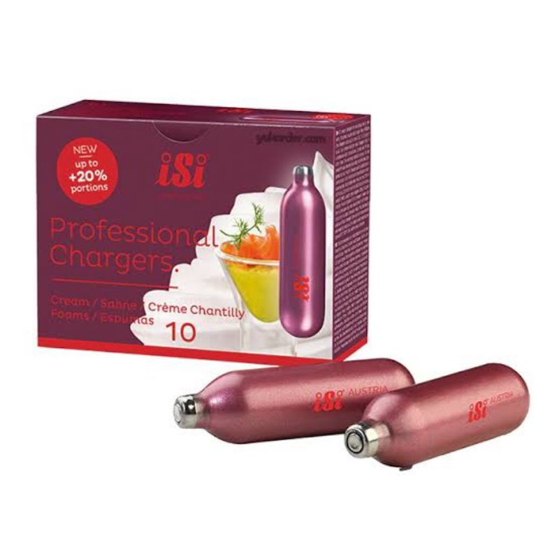

ISI N20 CREAM CHARGER 10 PSC PER PACK
