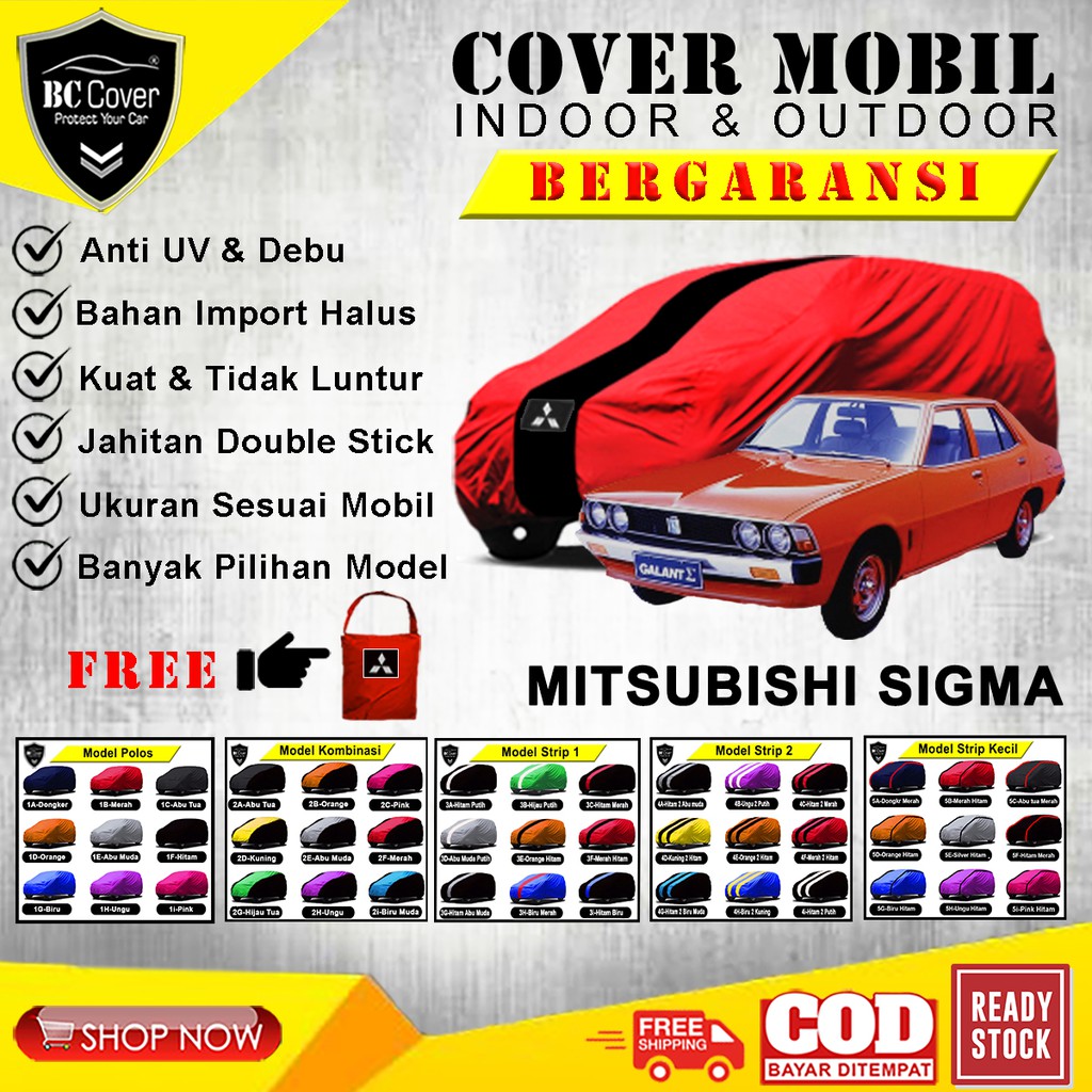 Body Cover Mobil Mitsubishi Galant Sigma, Sarung Mobil Sedan Sigma, Selimut Mantel Pelindung Outdoor