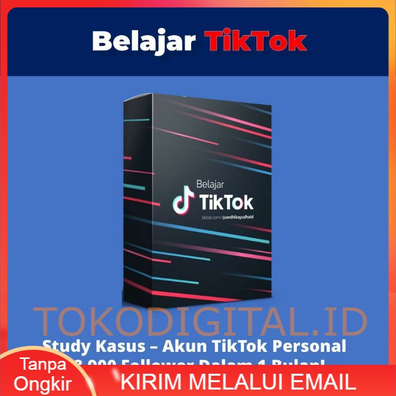 ecourse belajar tiktok TOKODIGITAL.ID