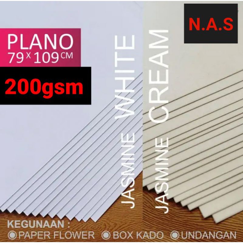 

Kertas Jasmine Mutiara Putih/Cream/Plasma pink/Plasma blue Lembaran 180gsm Bisa potong Custom
