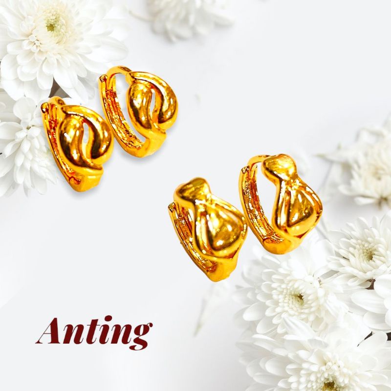 anting murah kwalitas mewah//anting lapis emas//anting