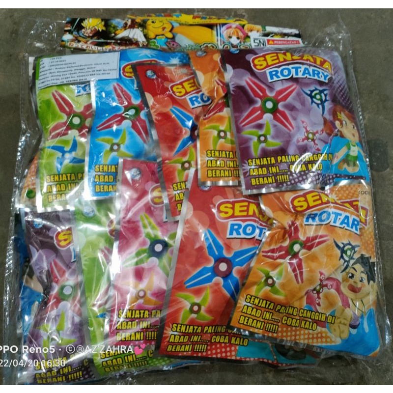 

permen senjata hotari isi 20..