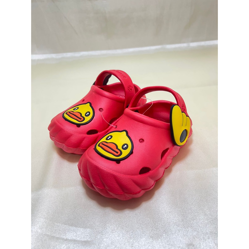 DX-377E Sandal Baim Anak Laki Laki Karakter Bebek / Sandal Karet Anak Cowok Merek Dulux Size 20-25