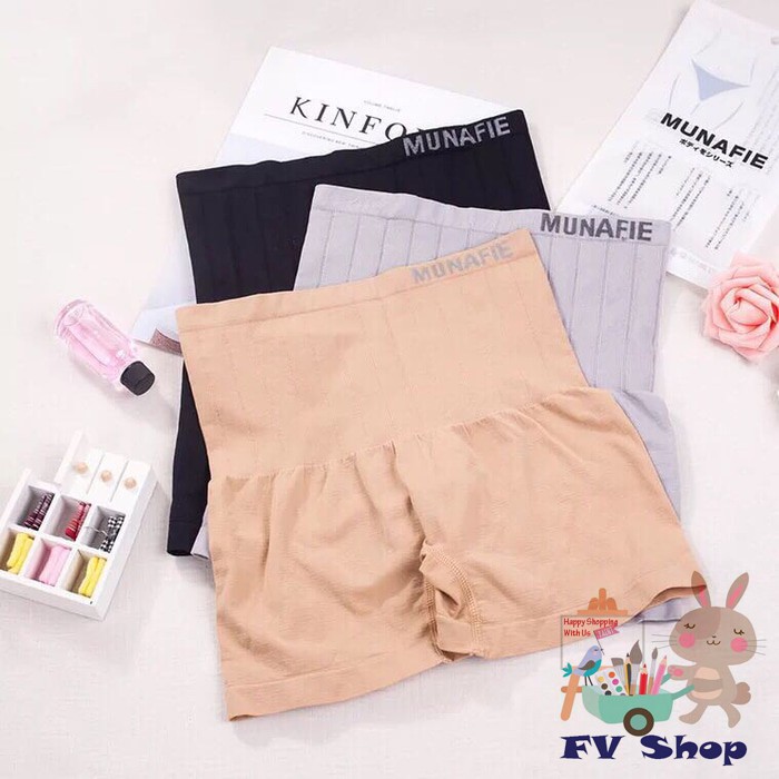 Munafie Boxer wanita pinggang tinggi korset munafie