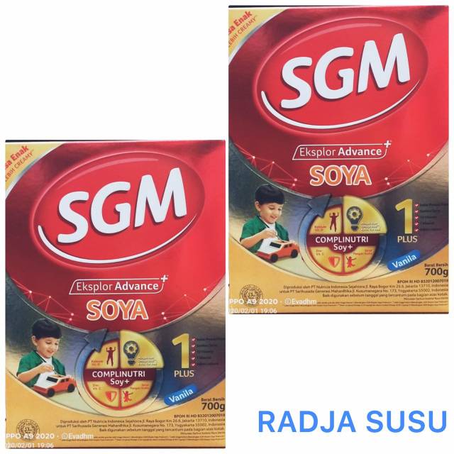 

SGM Eksplore soya 1 700gr vanila