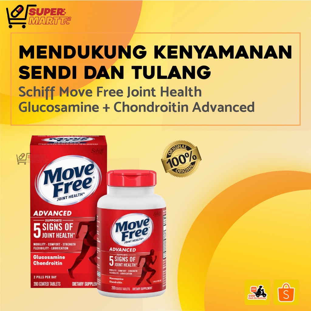 Schiff Move Free Joint Health Glucosamine + Chondroitin Advanced