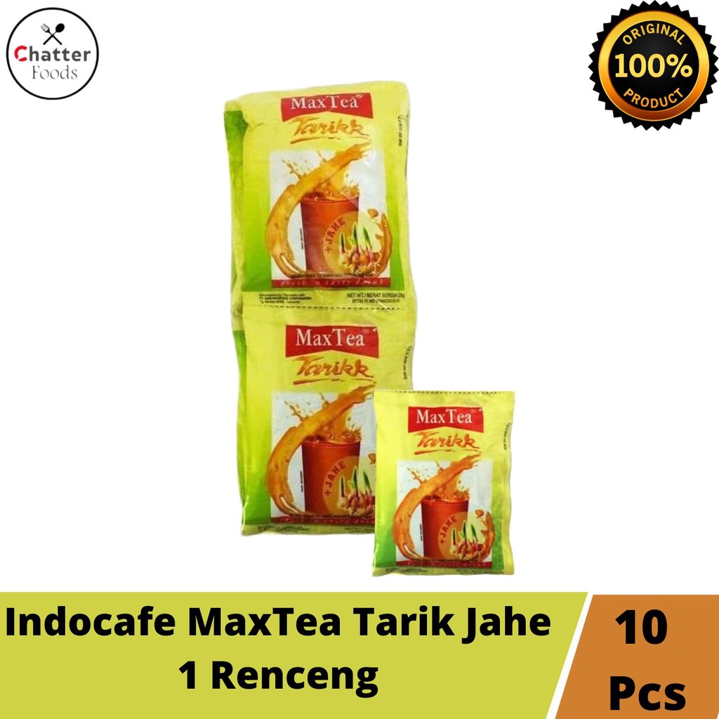 

Maxtea TEH TARIK Jahe / isi 10 Pcs x 25gr