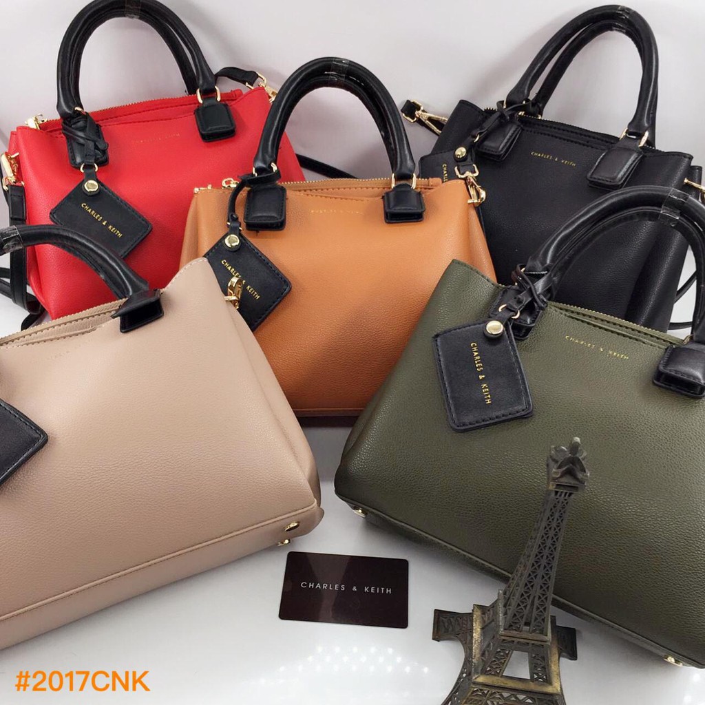 Unik CNK Zip Tote 2017CNK - grosir citra - tas charles n keith - tas tote - tas import Diskon