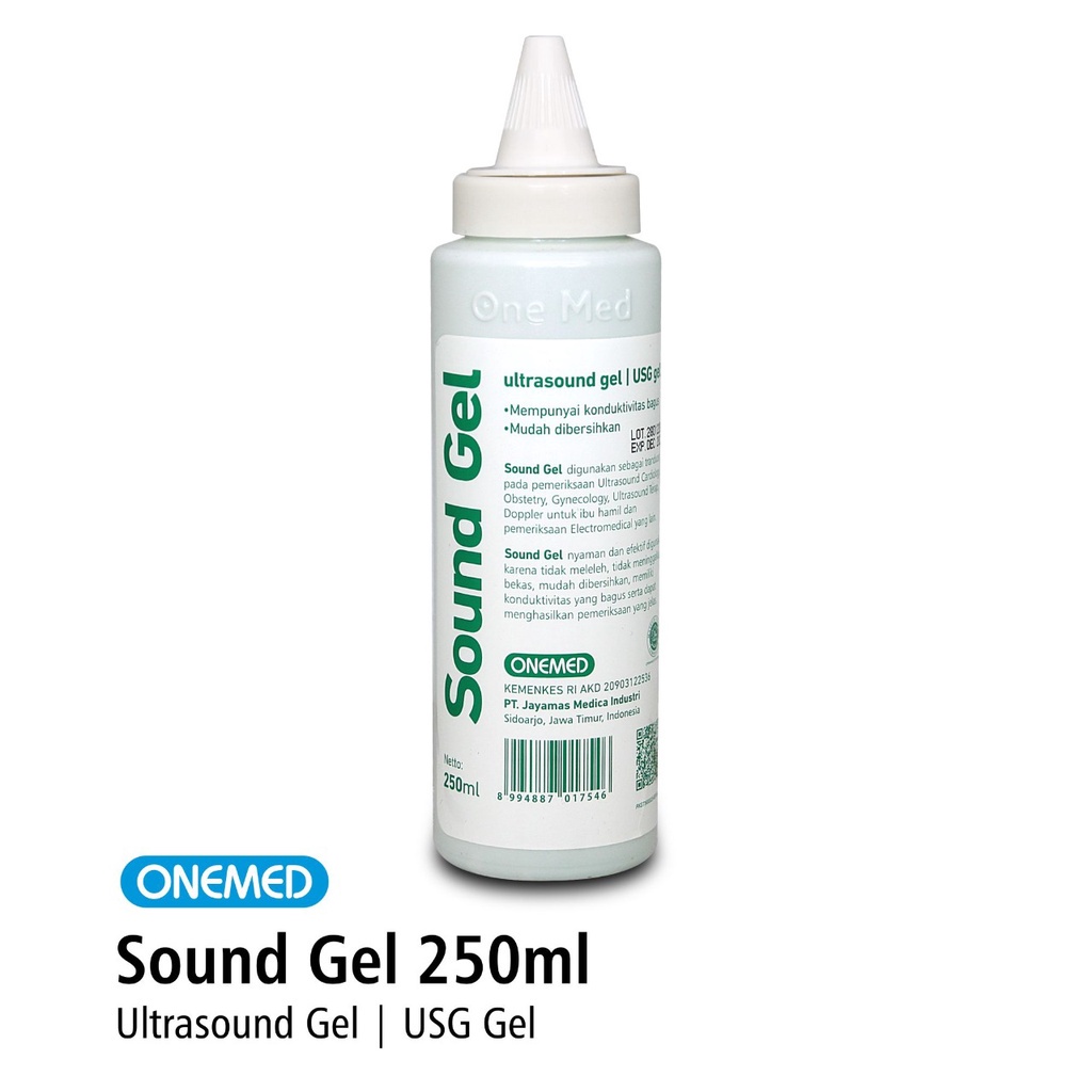 Sound Gel Ultrasound USG Gel OneMed 250ml OJ